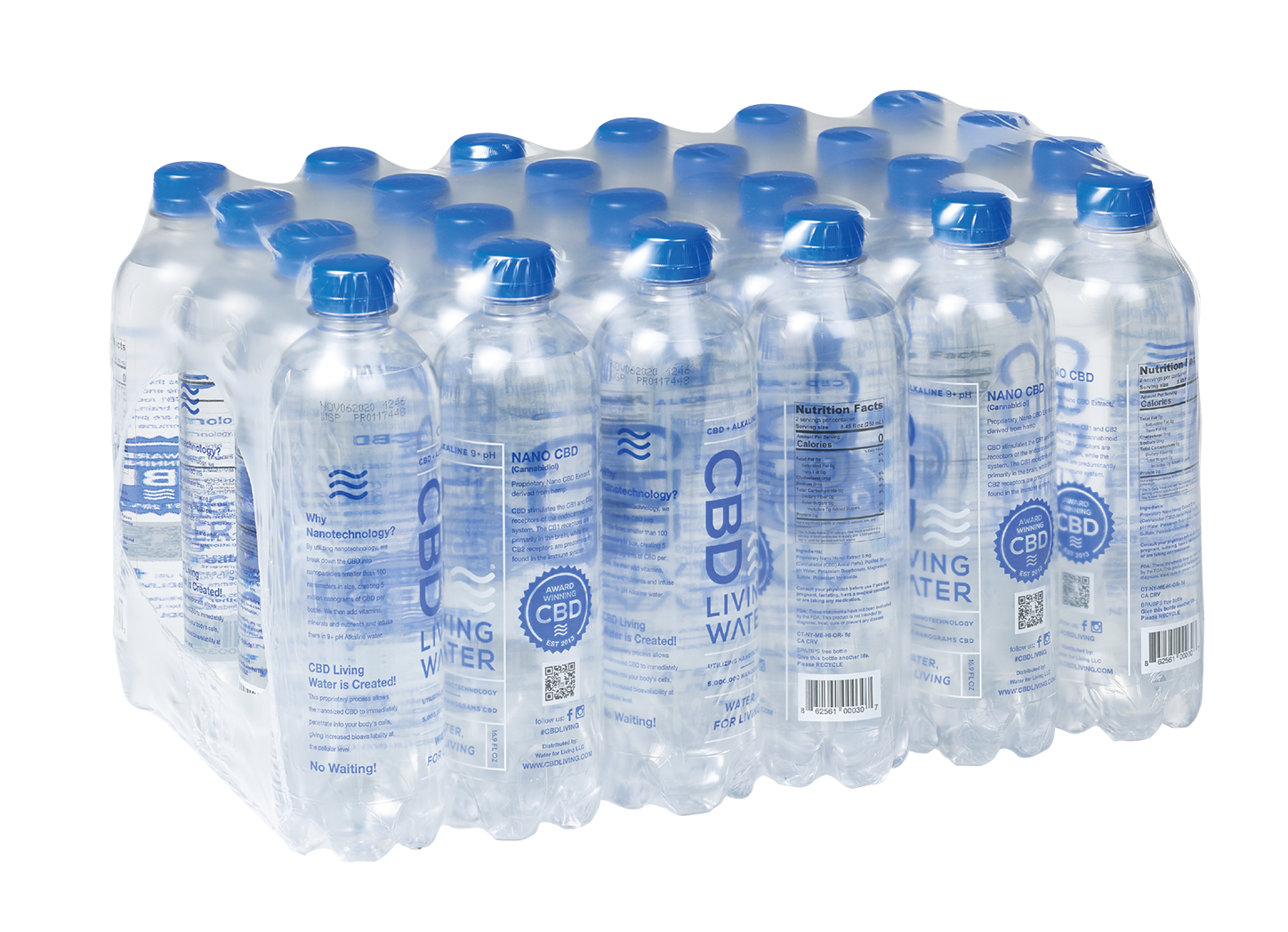 CBD Water 10 mg Case (24 bottles) – 360Vitalis.com
